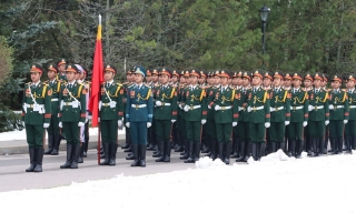 Một học viên xuất sắc quê Bắc Giang tham gia Lễ duyệt binh tại Liên bang Nga